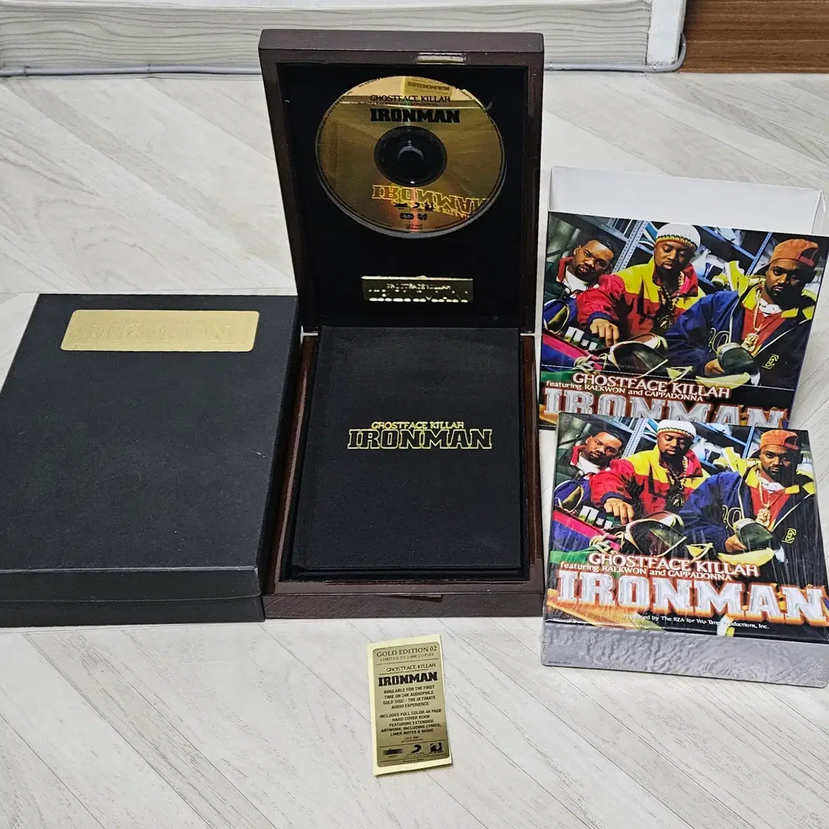 Ghostface Killah - Ironman 나무상자 골드CD 한정판 | 브랜드 중고